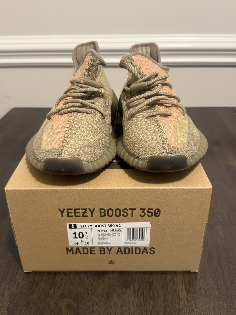 Size 10.5 - Yeezy Boost 350 V2 Sand Taupe x2